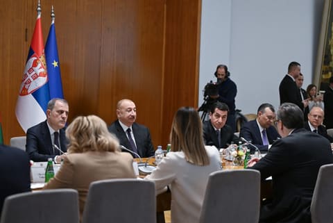Belqradda Azərbaycan və Serbiya arasında Strateji Tərəfdaşlıq Şurasının 1-ci iclası keçirilib - YENİLƏNİB