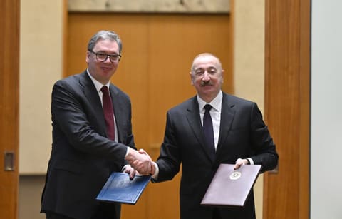 Belqradda Azərbaycan və Serbiya arasında Strateji Tərəfdaşlıq Şurasının 1-ci iclası keçirilib - YENİLƏNİB