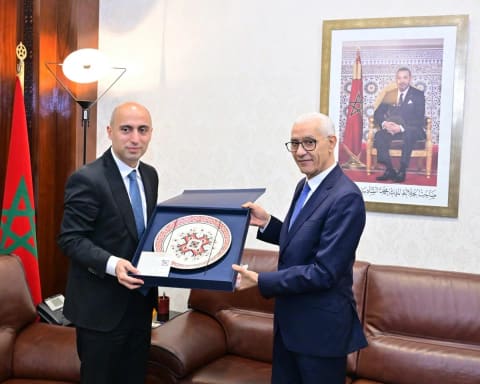 Emin Əmrullayev Mərakeşdə parlament sədri ilə görüşüb