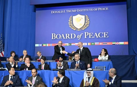 Vaşinqtonda Sülh Şurasının ilk iclası keçirilib, Prezident İlham Əliyev Sülh Şurasının iclasında iştirak edib - CANLI - YENİLƏNİB 2