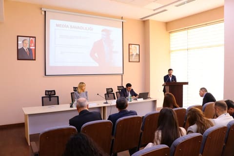 Baş Prokurorluqda media nümayəndələri üçün treninq keçirilib