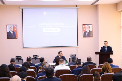 Baş Prokurorluqda media nümayəndələri üçün treninq keçirilib