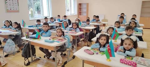 Saatlının Qara Nuru kəndində məktəb əsaslı təmir olunub - FOTOLAR