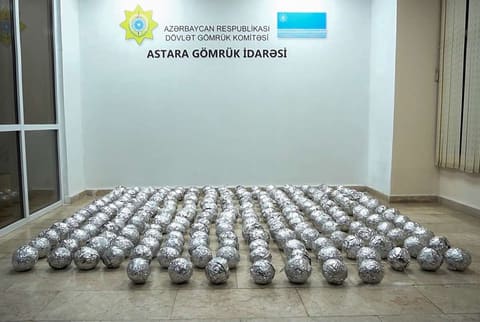 79 kiloqramdan artıq narkotik vasitənin gömrük sərhədindən keçirilməsi cəhdinin qarşısı alınıb