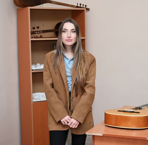 Leyla Əliyeva və Alena Əliyeva Quba şəhərində internat tipli ümumtəhsil məktəbini və STEAM mərkəzini ziyarət ediblər