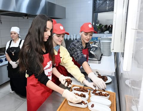 Leyla Əliyeva Qubada iftar məclisində iştirak edib