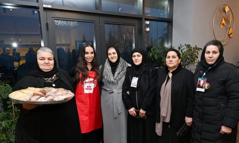 Leyla Əliyeva Qubada iftar məclisində iştirak edib