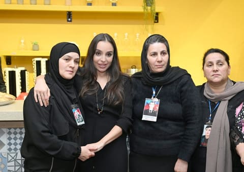 Leyla Əliyeva Qubada iftar məclisində iştirak edib