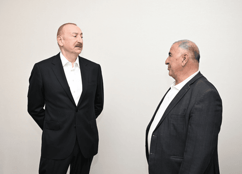 İlham Əliyev Xocavənd kəndində görülmüş işlərlə tanış olub - YENİLƏNİB  - FOTOLAR