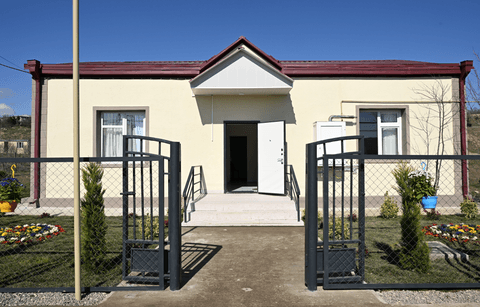 İlham Əliyev Xocavənd kəndində görülmüş işlərlə tanış olub - YENİLƏNİB  - FOTOLAR