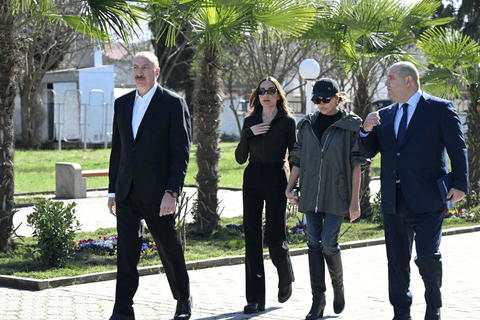 İlham Əliyev Xocavənd şəhər və Xocavənd kənd sakinləri ilə görüşüb - FOTOLAR