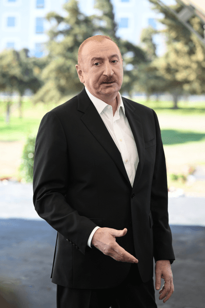 İlham Əliyev Xocavənd şəhər və Xocavənd kənd sakinləri ilə görüşüb - FOTOLAR