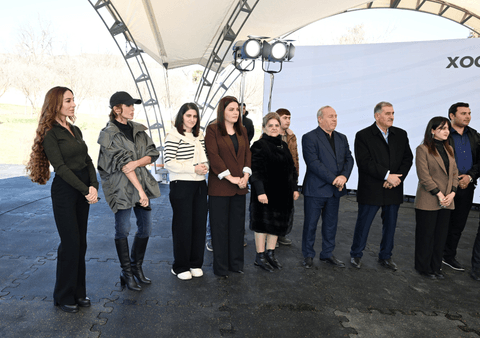 İlham Əliyev Xocavənd şəhər və Xocavənd kənd sakinləri ilə görüşüb - FOTOLAR