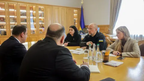 Azərbaycanla Ukrayna arasında əməkdaşlıq müzakirə edilib - FOTOLAR