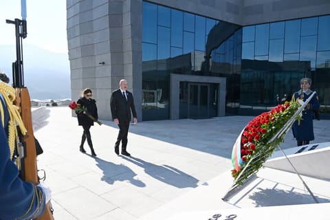 İlham Əliyev Xocalı Soyqırımı Memorialının açılışında iştirak edib - YENİLƏNİB 4