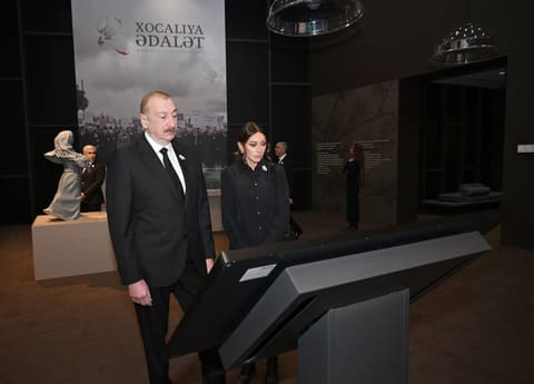 İlham Əliyev Xocalı Soyqırımı Memorialının açılışında iştirak edib - YENİLƏNİB 4