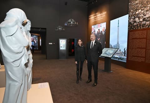 İlham Əliyev Xocalı Soyqırımı Memorialının açılışında iştirak edib - YENİLƏNİB 4