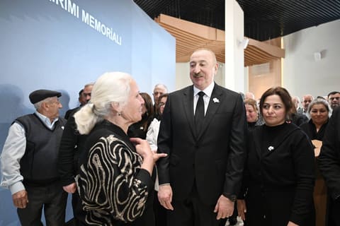 İlham Əliyev Xocalı Soyqırımı Memorialının açılışında iştirak edib - YENİLƏNİB 4