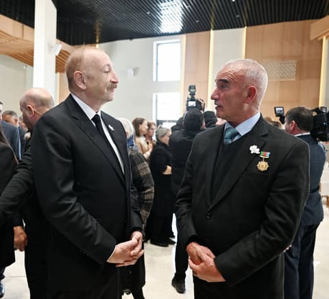 İlham Əliyev Xocalı Soyqırımı Memorialının açılışında iştirak edib - YENİLƏNİB 4