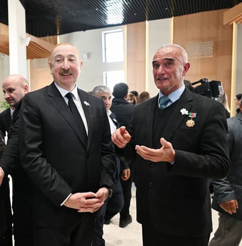 İlham Əliyev Xocalı Soyqırımı Memorialının açılışında iştirak edib - YENİLƏNİB 4