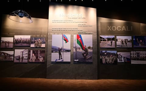 İlham Əliyev Xocalı Soyqırımı Memorialının açılışında iştirak edib - YENİLƏNİB 4