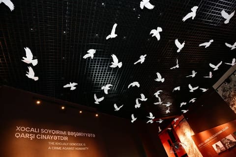 İlham Əliyev Xocalı Soyqırımı Memorialının açılışında iştirak edib - YENİLƏNİB 4