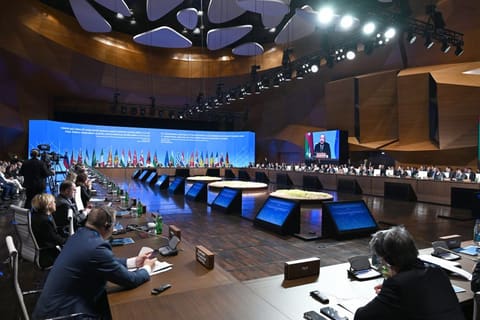 Bakıda Cənub Qaz Dəhlizi və Yaşıl Enerji Məşvərət Şuralarının iclasları keçirilib, Prezident tədbirdə iştirak edib - YENİLƏNİB 2