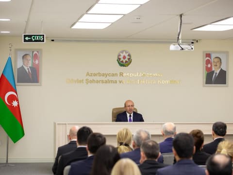 Dövlət Şəhərsalma və Arxitektura Komitəsində geniş tərkibdə Kollegiya iclası keçirilib