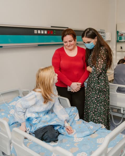 Leyla Əliyeva və Arzu Əliyeva “Leyla Medical Center”in Pediatriya Mərkəzində olublar