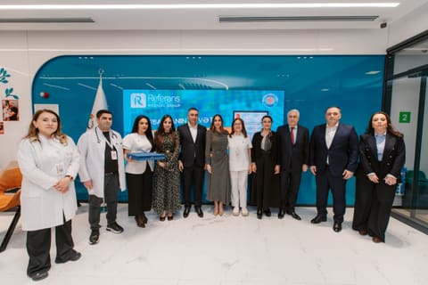 Leyla Əliyeva və Arzu Əliyeva “Leyla Medical Center”in Pediatriya Mərkəzində olublar
