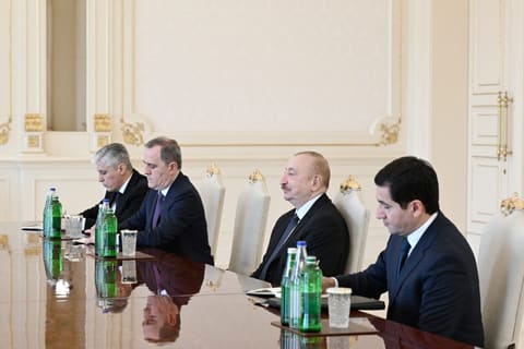 Prezident İlham Əliyev Moldovanın Baş nazirinin müavinini qəbul edib