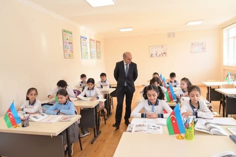 Elm və təhsil naziri Xankəndi və Xocalıda təhsil müəssisələrində olub