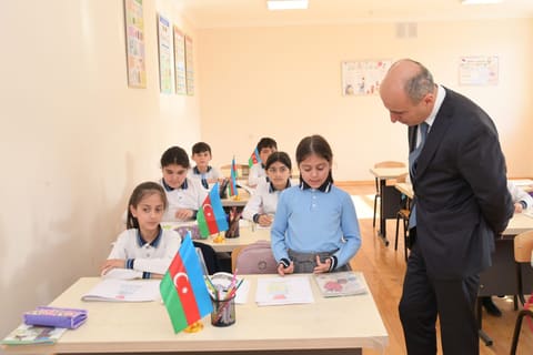 Elm və təhsil naziri Xankəndi və Xocalıda təhsil müəssisələrində olub