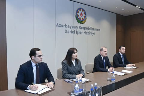 Ceyhun Bayramov Kolumbiyanın yeni səfirini qəbul edib