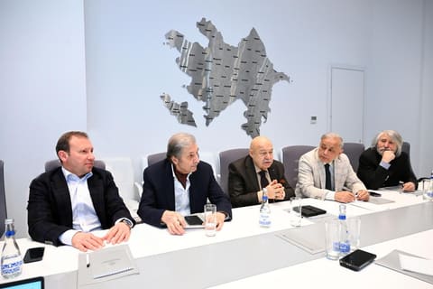 Mədəniyyət Nazirliyində Təsviri və dekorativ-tətbiqi sənət əsərləri üzrə Ekspert komissiyasının üzvləri ilə görüş olub