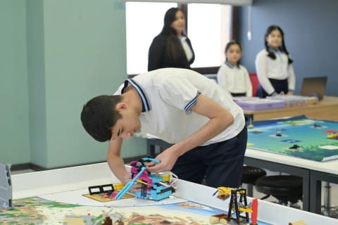 Elm və təhsil naziri Şuşada tədris prosesini izləyib - FOTO
