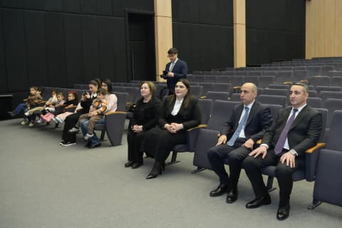 Elm və təhsil naziri Şuşada tədris prosesini izləyib - FOTO