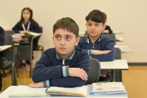Elm və təhsil naziri Şuşada tədris prosesini izləyib - FOTO