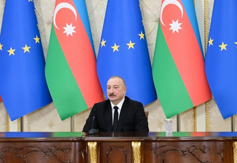 İlham Əliyev Antonio Koşta ilə mətbuata bəyanatlarla çıxış ediblər - YENİLƏNİB