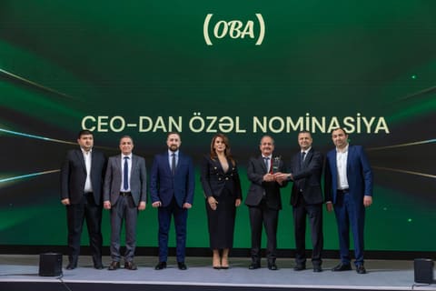 “OBA” “Veysəloğlu” Şirkətlər Qrupunda 2025-ci ilin şirkəti seçilib 