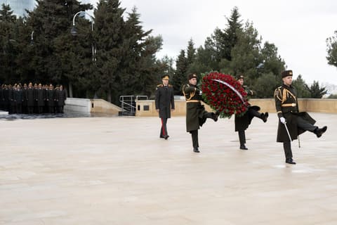 Daxili Qoşunların yaranmasının 34-cü ildönümü ilə bağlı tədbir keçirilib