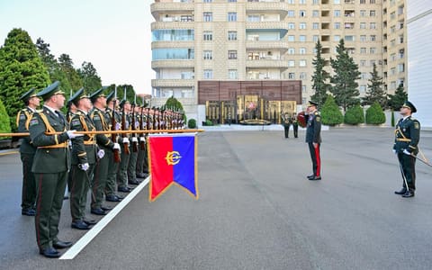Daxili Qoşunların yaranmasının 34-cü ildönümü ilə bağlı tədbir keçirilib