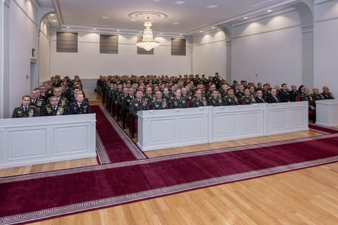 Daxili Qoşunların yaranmasının 34-cü ildönümü ilə bağlı tədbir keçirilib