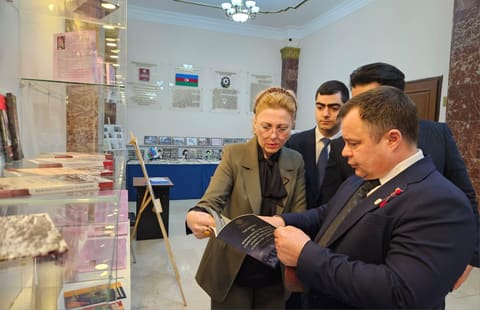 Ombudsman Səbinə Əliyeva Moldovanın ölkəmizdəki səfirini qəbul edib