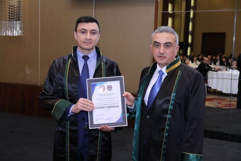 Vəkilliyə namizədlərin təntənəli andiçmə mərasimi keçirilib