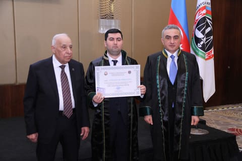Vəkilliyə namizədlərin təntənəli andiçmə mərasimi keçirilib