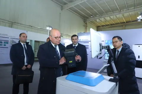 ANAMA Çində bir sıra şirkətlərdə görüşlər keçirib - FOTOLAR