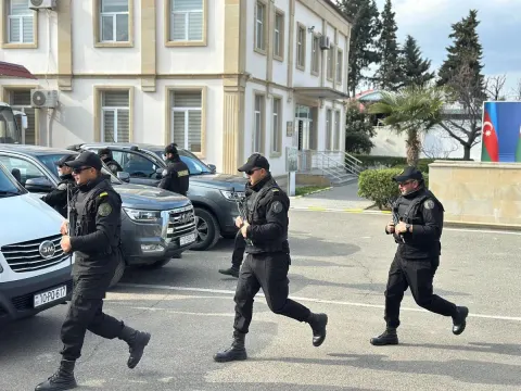 Ağstafada təlim keçirilib - FOTOLAR