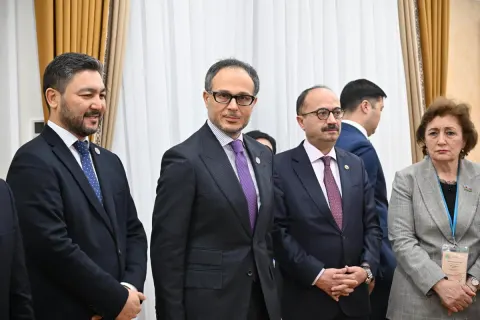 Azərbaycan, Qırğızıstan və Türkiyə parlamentəriləri rəsmi görüşlərə başlayıblar
