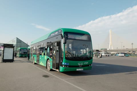AYNA: Daha 7 marşrut xəttinin avtobusları tam elektrikləşdirilib